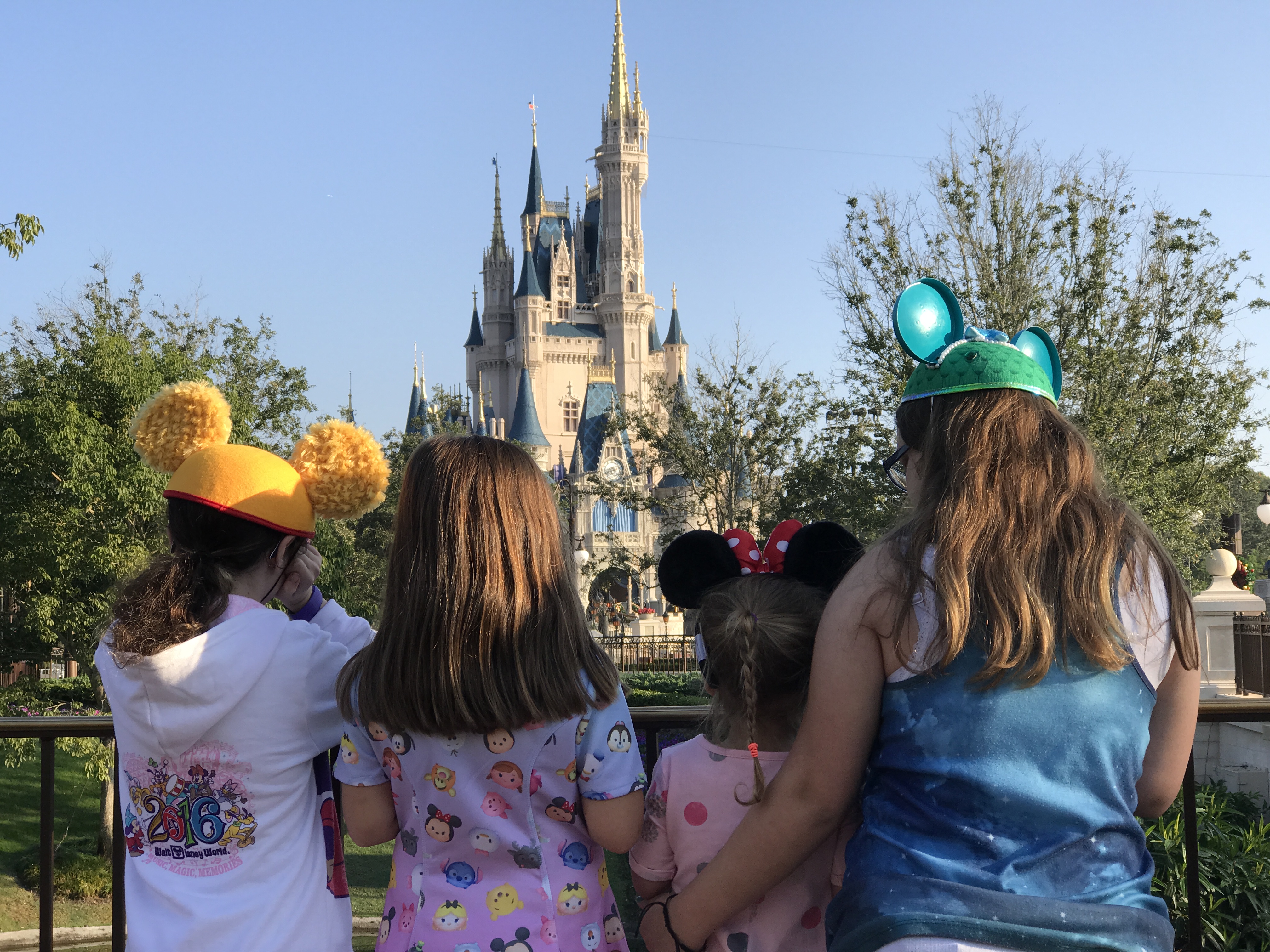 Family at Magic Kingdom, 2016