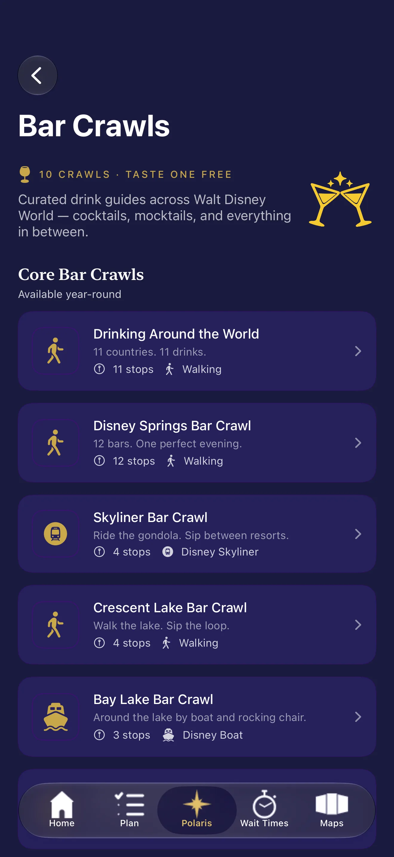 BAR CRAWLS