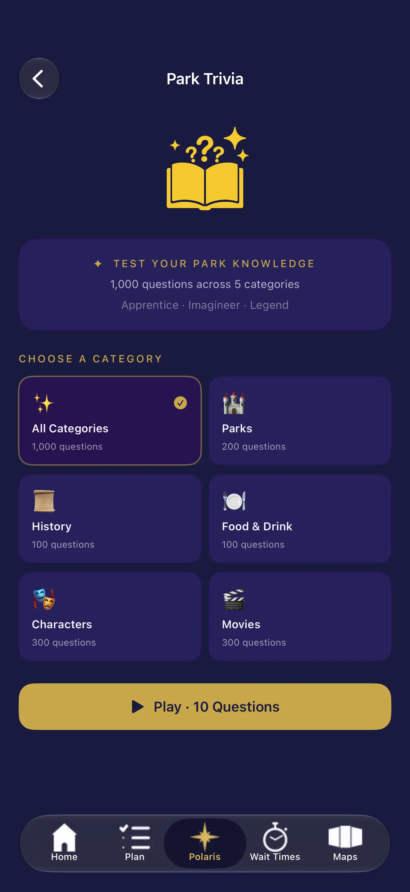 PARK TRIVIA