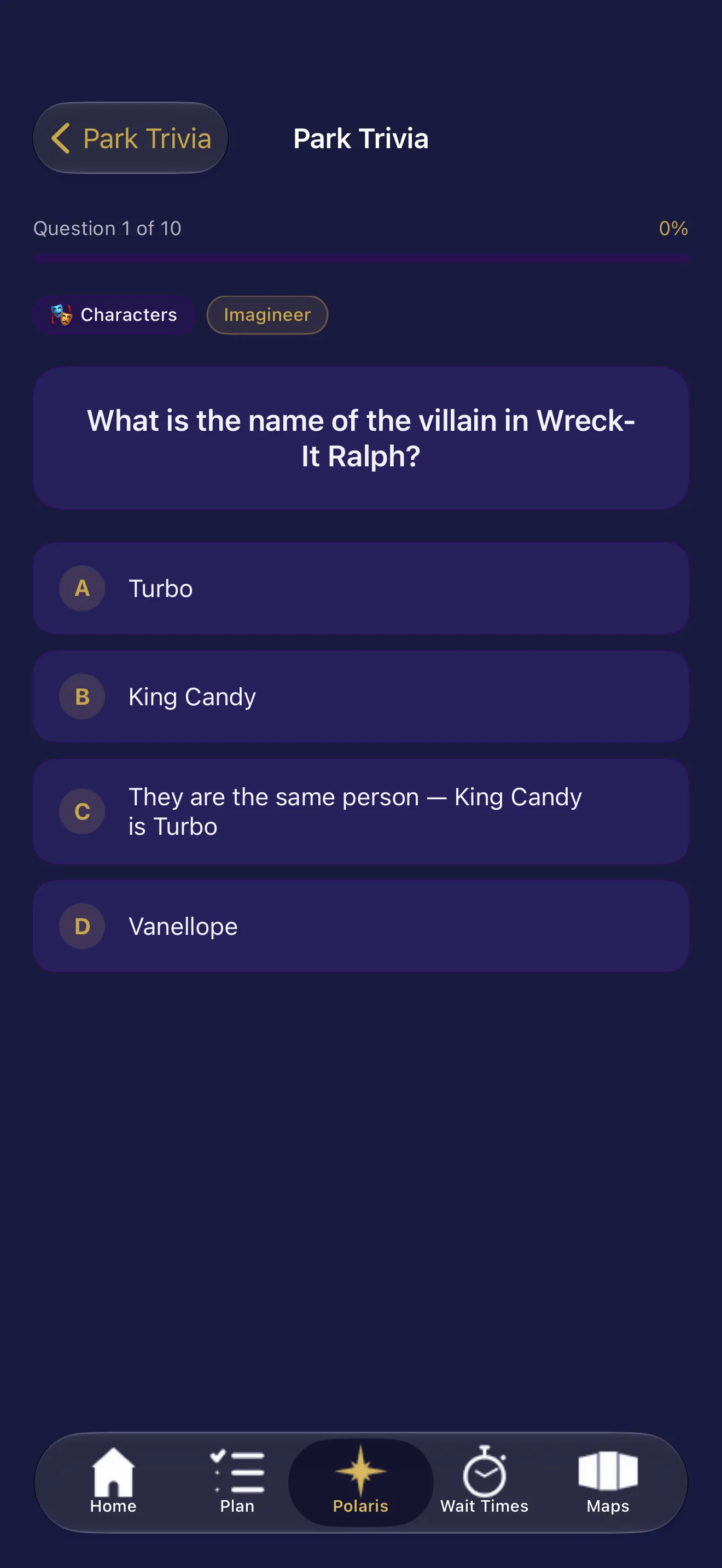 PARK TRIVIA