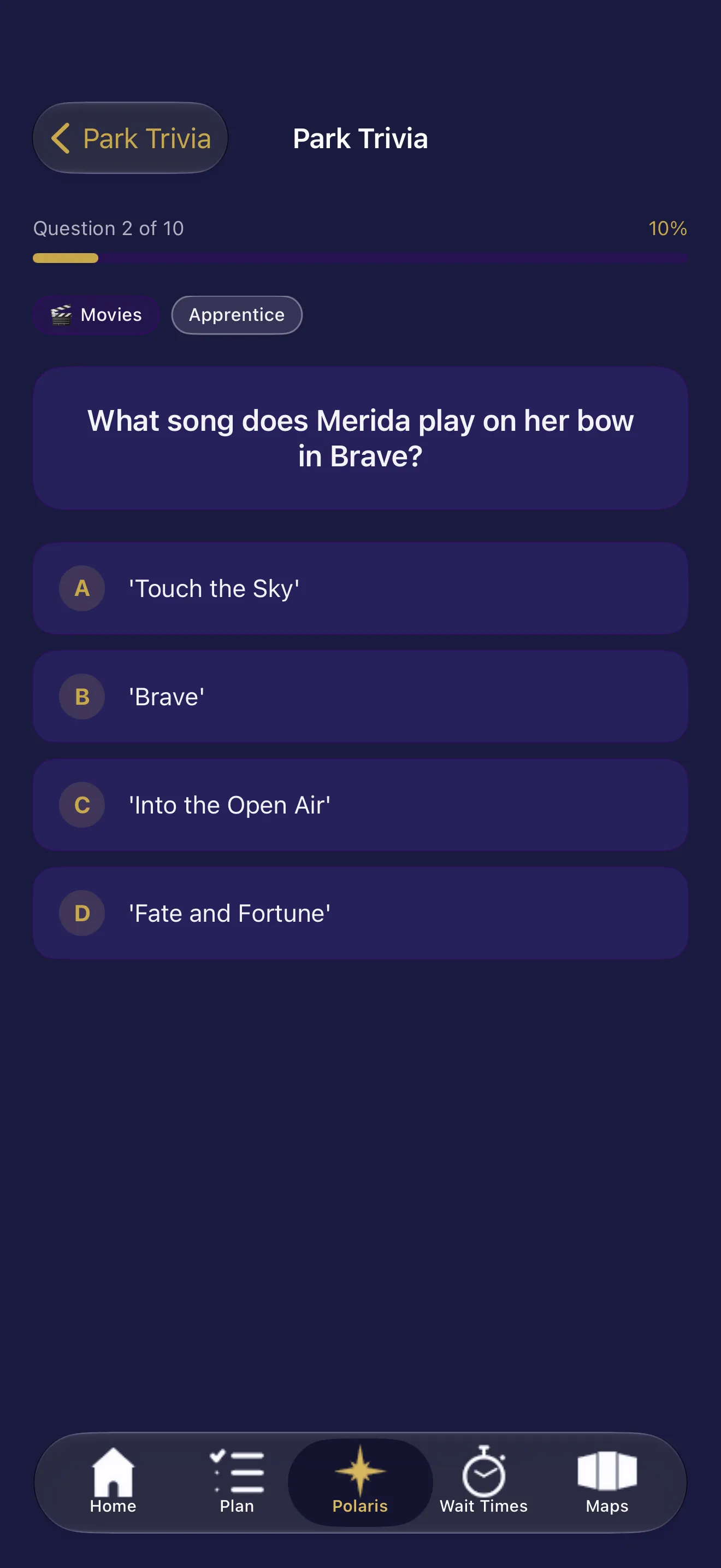PARK TRIVIA