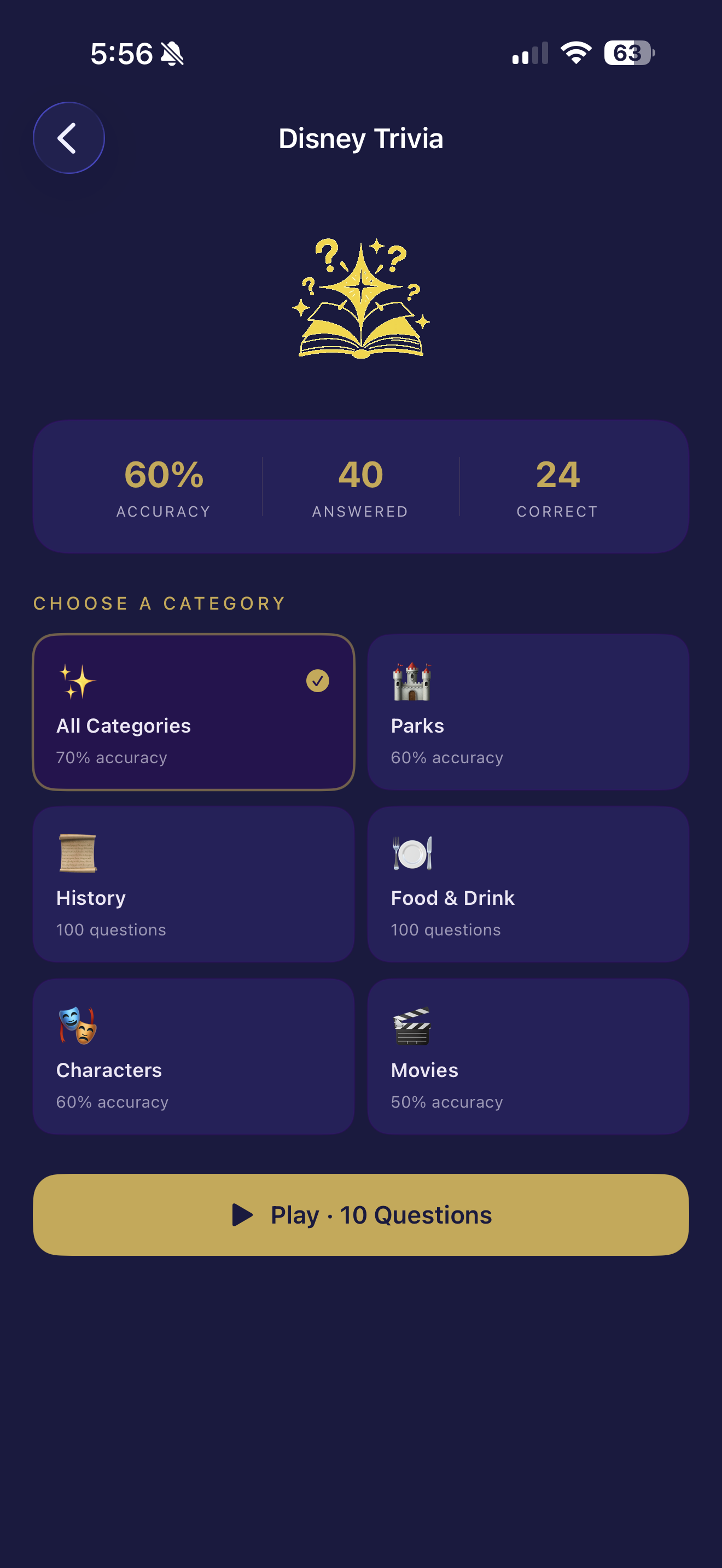 DISNEY TRIVIA