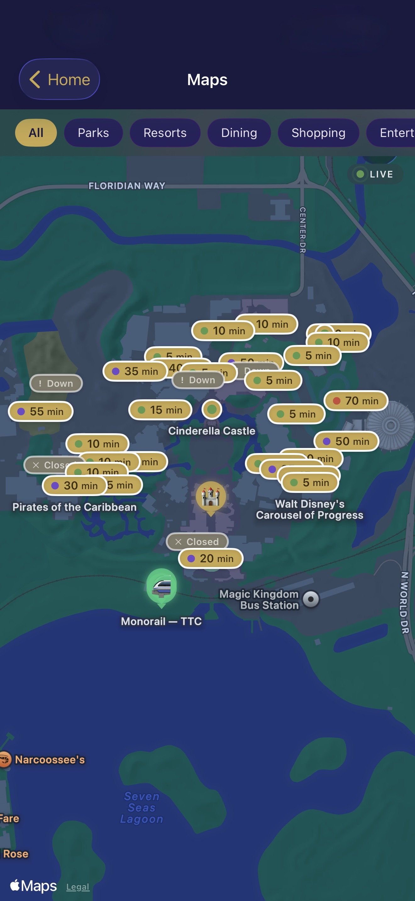PARK MAP